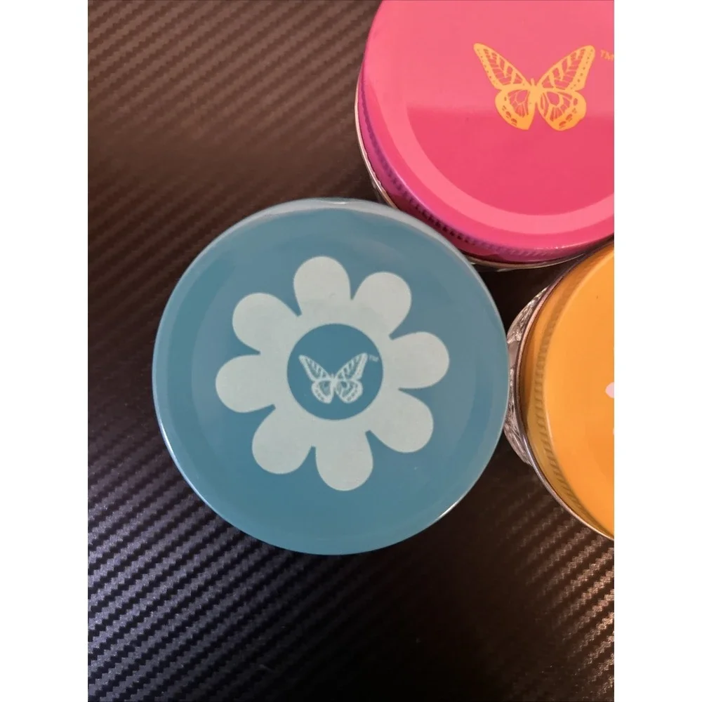 New Summer 2026 Dolly Parton Collection  3 Small Jars - Butterfly, Sun‎ & Flower